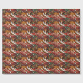 バセンジドッグクリスマスフェスティバル ラッピングペーパー (フラット)