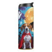 バセンジドッグスパンプキンハロウィンおもしろい タンブラー (回転左)