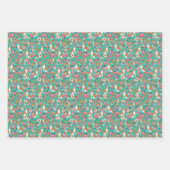 バセンジドッグスフローラ ラッピングペーパーシート (正面3)