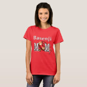バセンジドッグママ Tシャツ (正面フル)