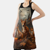 バセンジハロウィーンナイトドギー喜び エプロン (インサイチュ)