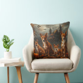 バセンジハロウィーンナイトドギー喜び クッション (椅子)