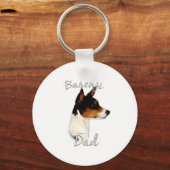 バセンジパパ2 キーホルダー (正面)