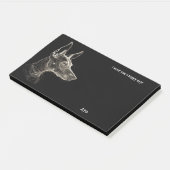 バセンジ抽象芸術アートドッグ名 ポストイット (アングル)