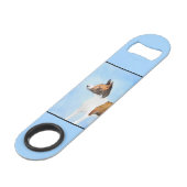 バセンジ絵画ーズ – かわいいオリジナルアート スピード栓抜き (正面アングル)