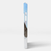 バセンジ絵画ーズ – かわいいオリジナルアート iPhoneケース (左側面)