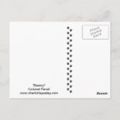 バセンジ色鉛筆絵葉書 ポストカード (裏面)