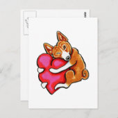 バセンジ・ラブ ポストカード (正面/裏面)