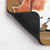 バセ忙しットハウンド マウスパッド (コーナー)