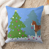 バセ飾ンジの森の木 クッション (ブランケット)