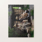 バソトの首長の医学の男。 ジグソーパズル (縦)