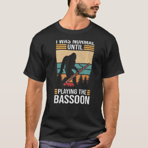 バソニストウッドウィンド楽器&バスーン Tシャツ