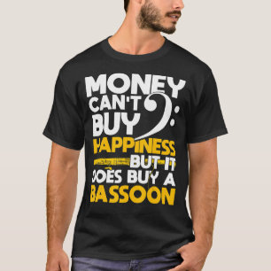 バソニストウッドウィンド楽器&バソーンプレーヤー Tシャツ