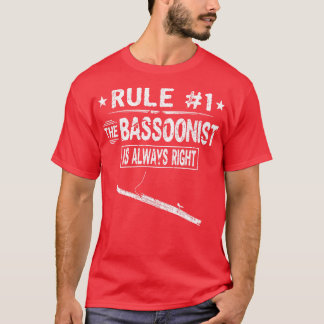 バソニストオーケストラ音楽バスーン Tシャツ