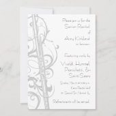 バソン後頭語 招待状 (正面)