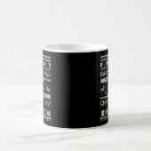 バソーンイットクリスマスデイ醜いクリスマスセーター コーヒーマグカップ (中央)