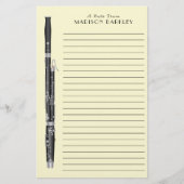 バソーンミュージック先生 便箋 (正面)