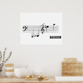 バソ遊ン山脈 ポスター (キッチン)