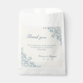 バタエレガントーイエローリージェンシー結婚式の引き出物バッグ フェイバーバッグ (正面)