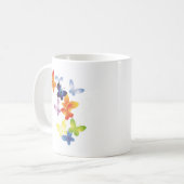 バタカラフルイ コーヒーマグカップ (正面左)