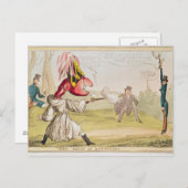 バタシーのフィールド， 1829 ポストカード (正面/裏面)