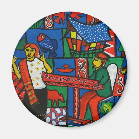 バタックダンス マグネット (正面)