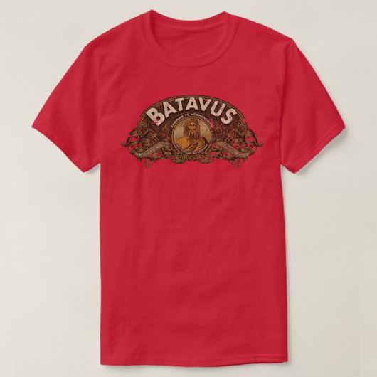バタバス品質サイクル1904 Tシャツ (デザイン正面)