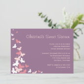 バタバタの誕生日パーティーの招待 招待状 (スタンド正面)