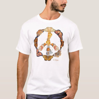 バタバタイの平和記号 Tシャツ