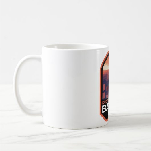 バタビア イリノイ州 歴史的ダウンタウン コーヒーマグカップ (左)