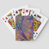 バタフお洒落ラクタルウォーター色デジタルパイ トランプ (裏面)