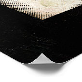 バタフインスパイアィーヴィンテージのコラージュで取得 ポスター (角)