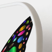 バタフエレガントィカラフルイニシャルUSA公式 ピックルボールラケット (左詳細)