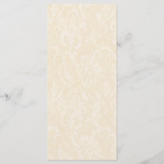 バタフエレガントィー結婚のメニューカード メニュー (裏面)