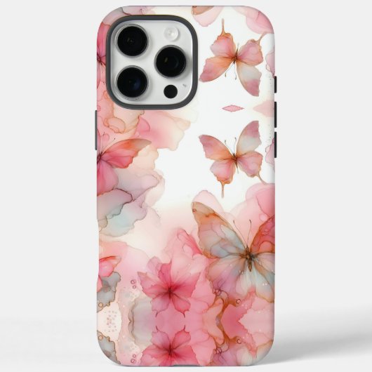 バタフエレガントィーiPhone Case-Mate iPhoneケース (裏面)