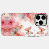 バタフエレガントィーiPhone Case-Mate iPhoneケース (裏面 (横))