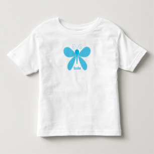 バタフパーソナライズされたィキッズTシャツ トドラーTシャツ