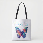 バタフパーソナライズされたト トートバッグ (正面)