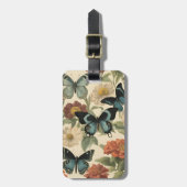 バタフパーソナライズされたラゲッジタグ ラゲッジタグ (正面縦)