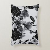 バタフモダンフローラノワール アクセントクッション (正面(垂直))