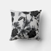 バタフモダンフローラノワール クッション (裏面)