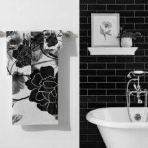 バタフモダンフローラノワール