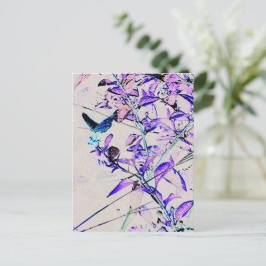 バタフモダンライ – はがき (スタンド正面)