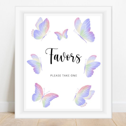 バタフライが途中にある\引き立て ポスター