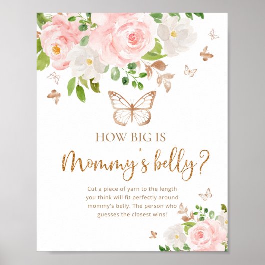 バタフライどのように大きいママの腹のゲーム ポスター (正面)