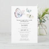 バタフライの導入の発表パーティの招待状 招待状 (スタンド正面)