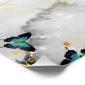 バタフライは美し生まれい引用文 ポスター (コーナー)