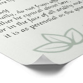 バタフライやる気を起こさせるデシデラタのポスター ポスター (角)