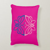 バタフライアクセントピロー アクセントクッション (裏面(縦))