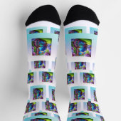 バタフライアドベンチャー ソックス (上部)